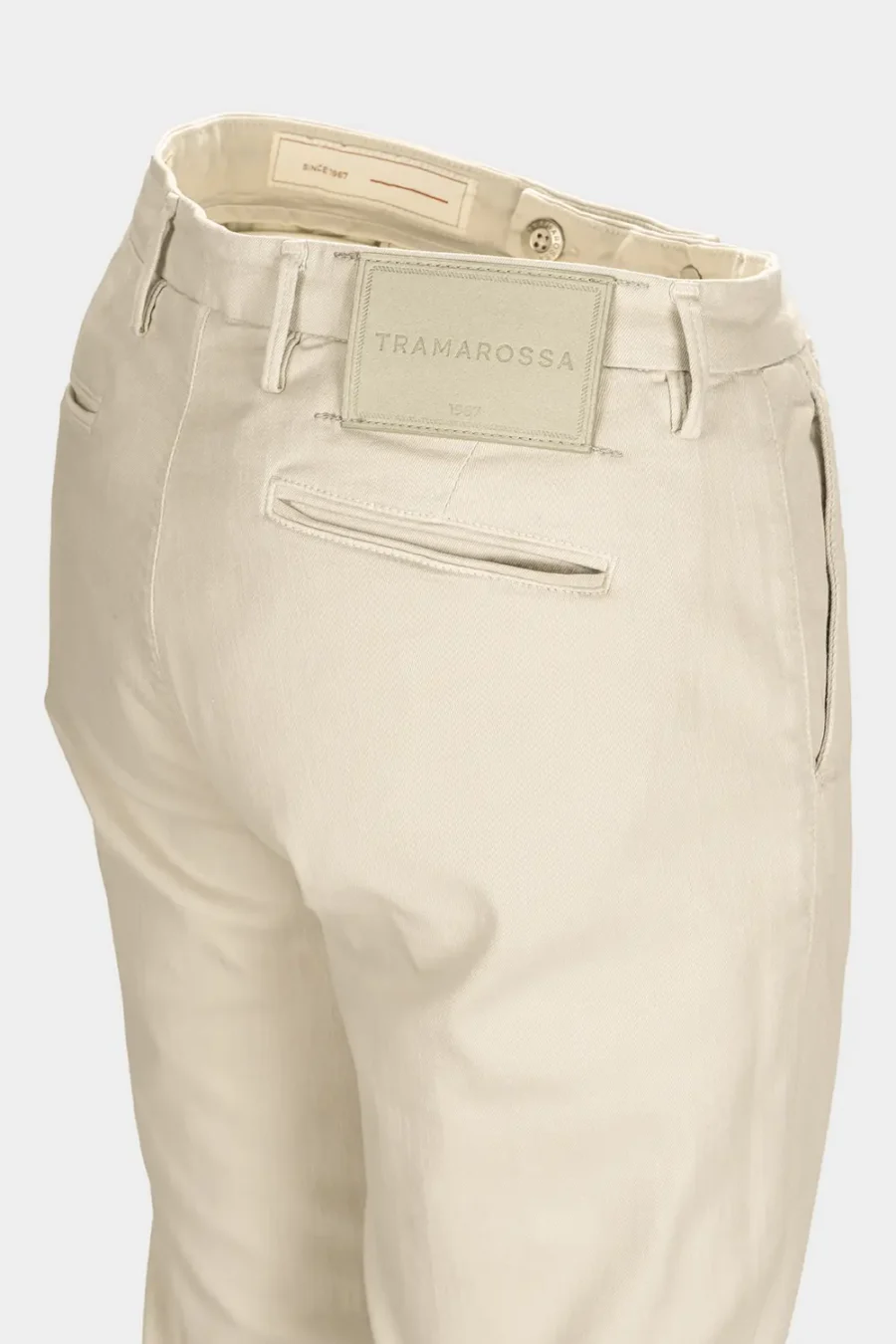 PANT CHINO LUIS REGULAR GABARDINE RELAX LIGHT BEIGE - Image 4