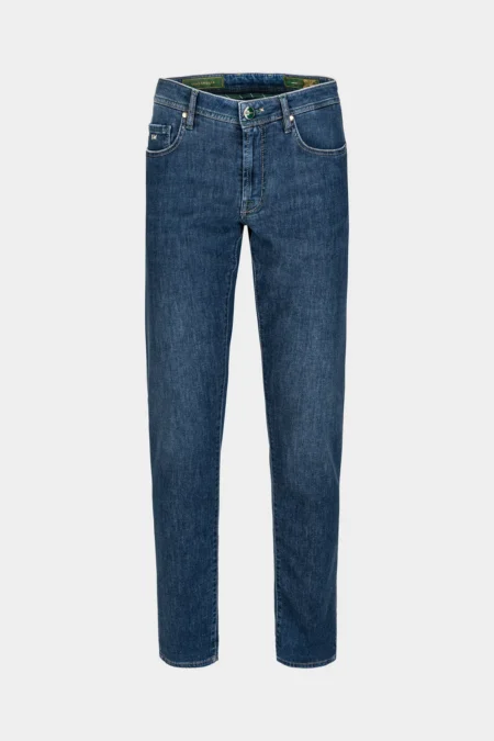 JEANS 5 POCKETS MICHELANGELO REGULAR IN DENIM CASHMERE LIGHT BLU