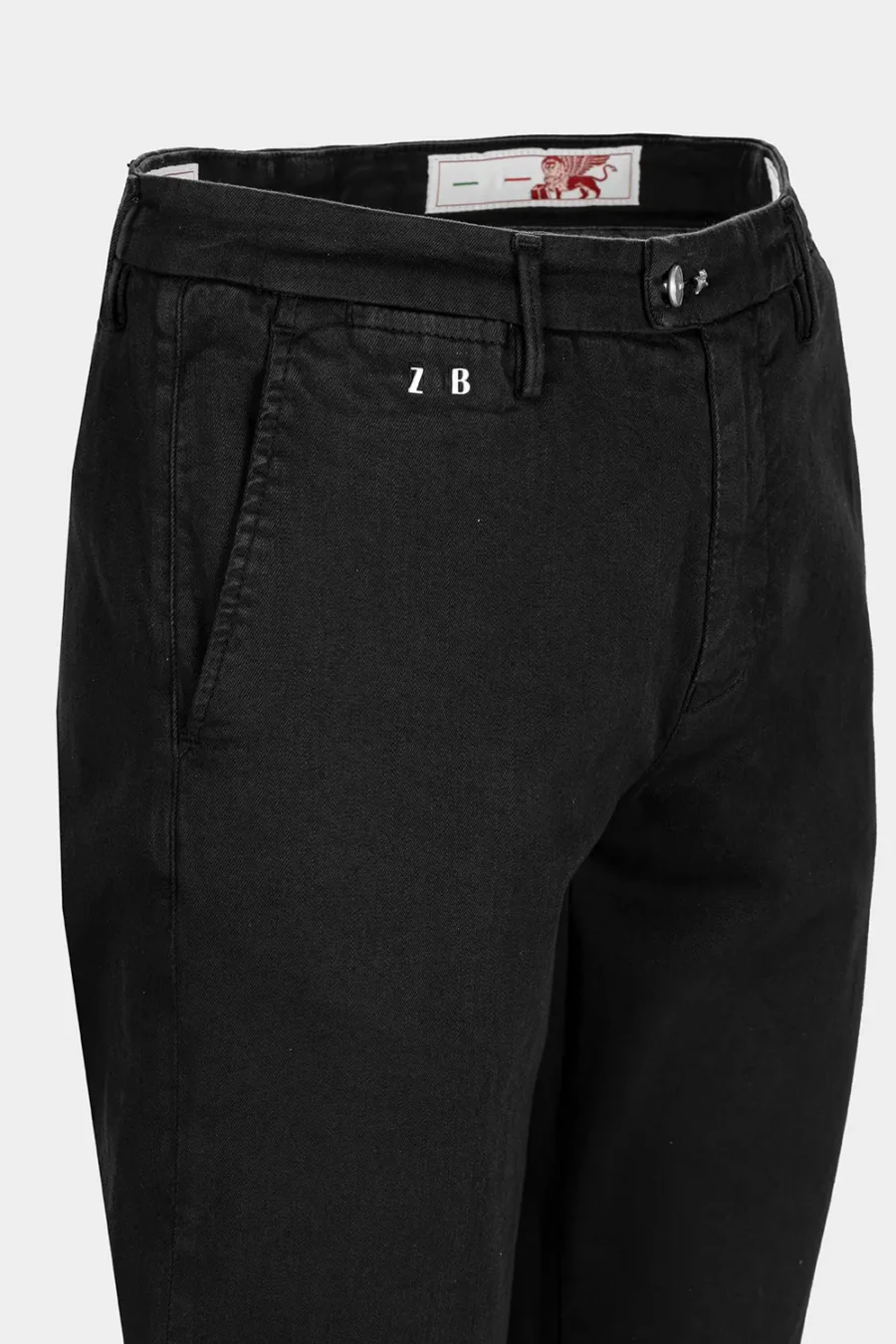PANT CHINO LUIS REGULAR GABARDINE RELAX BLACK - Image 3