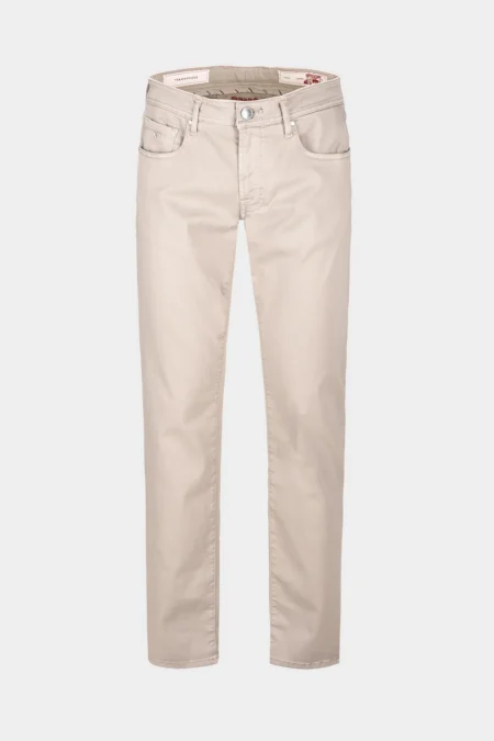 JEANS 5 TASCHE COLORATO MICHELANGELO REGULAR GABARDINA RELAX GRIGIO MEDIO