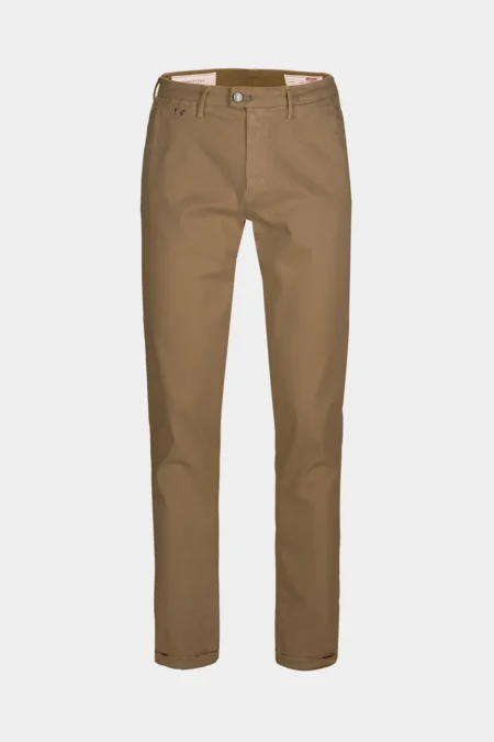 PANTALONE CHINO LUIS REGULAR GABARDINA RELAX TOBACCO