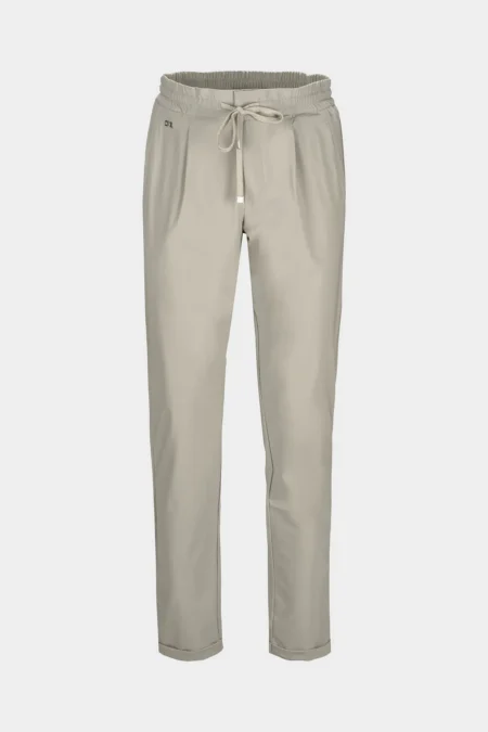 PANT WITH LACE ALVISE LEISURE TECHNICAL FABRIC CREAM