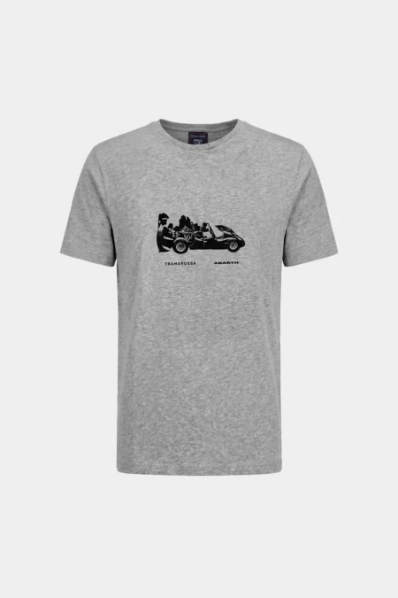 ABARTH GREY RACE COTTON T-SHIRT
