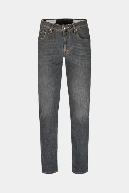JEANS 5 TASCHE MICHELANGELO REGULAR IN DENIM STRETCH GRIGIO RACE