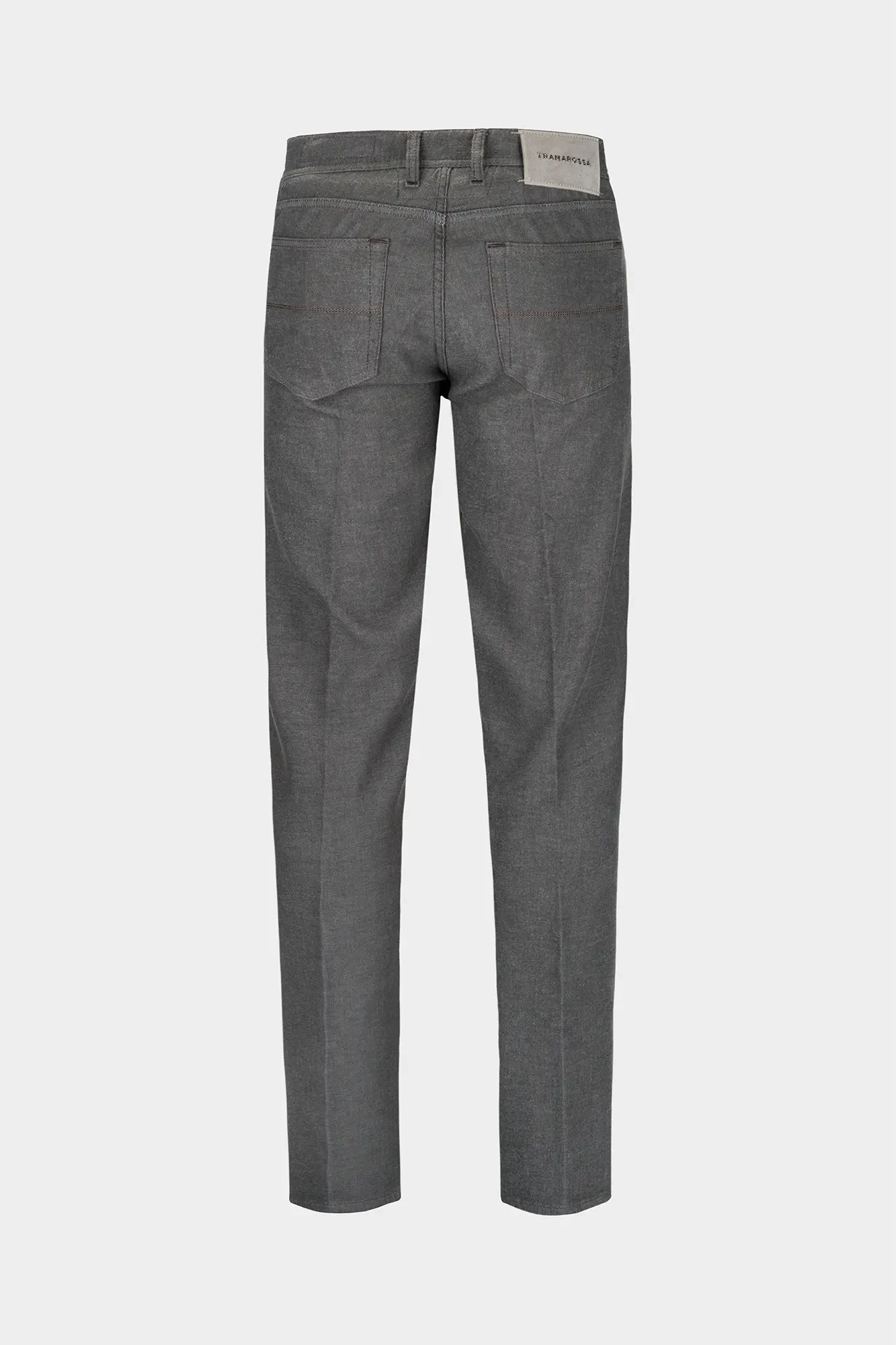 JEANS 5 TASCHE COLORATO MICHELANGELO REGULAR IN COTONE STAMPATO GRIGIO - immagine 2