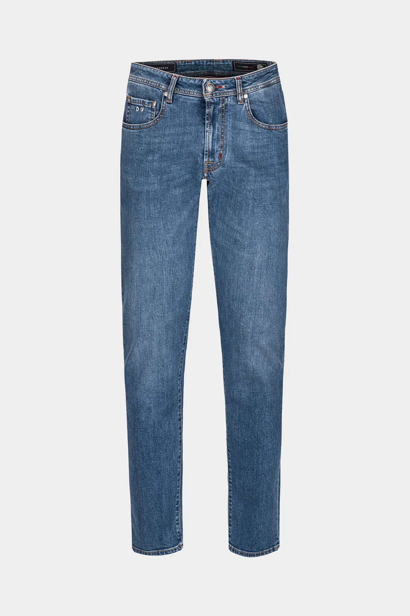 JEANS 5 TASCHE MICHELANGELO REGULAR IN DENIM BLU CHIARO YELLOWSTONE