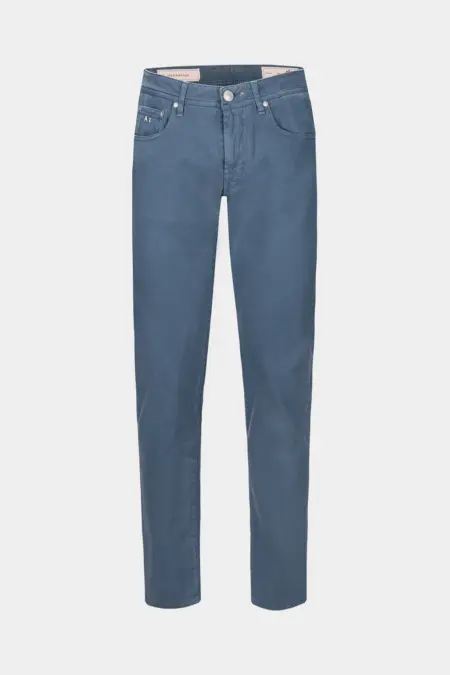 JEANS 5 POCKETS COLOURED MICHELANGELO REGULAR IN BULL LIGHT BLUE