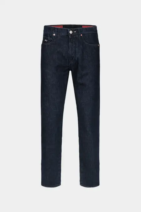 JEANS 5 POCKETS DANTE STRAIGHT IN DENIM DARK BLUE