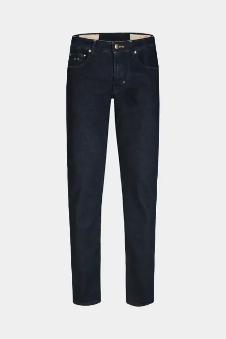 JEANS 5 POCKETS MICHELANGELO REGULAR IN DENIM DARK BLUE CORTINA