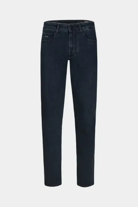 JEANS 5 POCKETS MICHELANGELO REGULAR IN DENIM TENCEL DARK BLUE