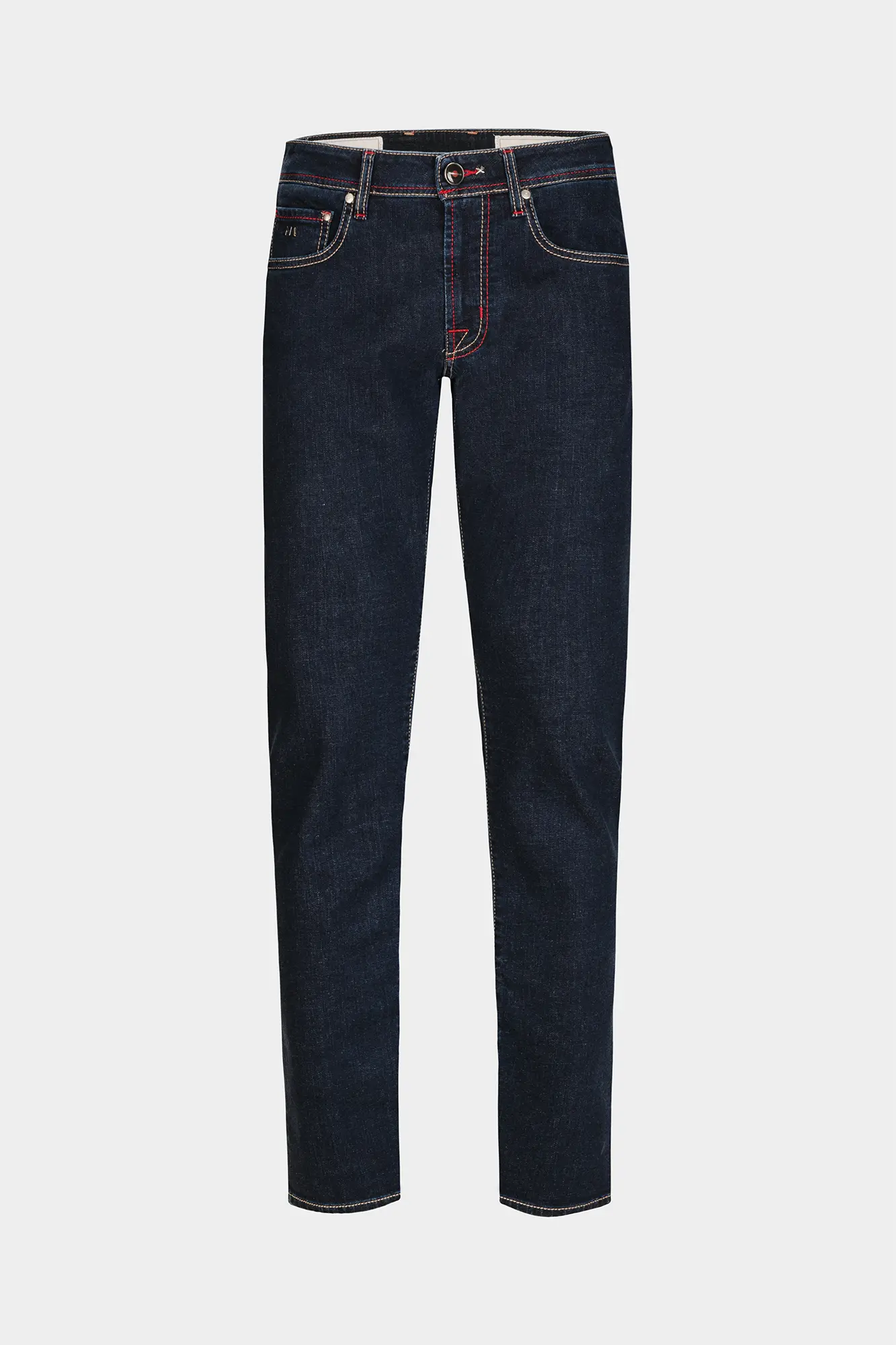 JEANS 5 POCKETS MICHELANGELO REGULAR IN DENIM DARK BLUE MUSIC